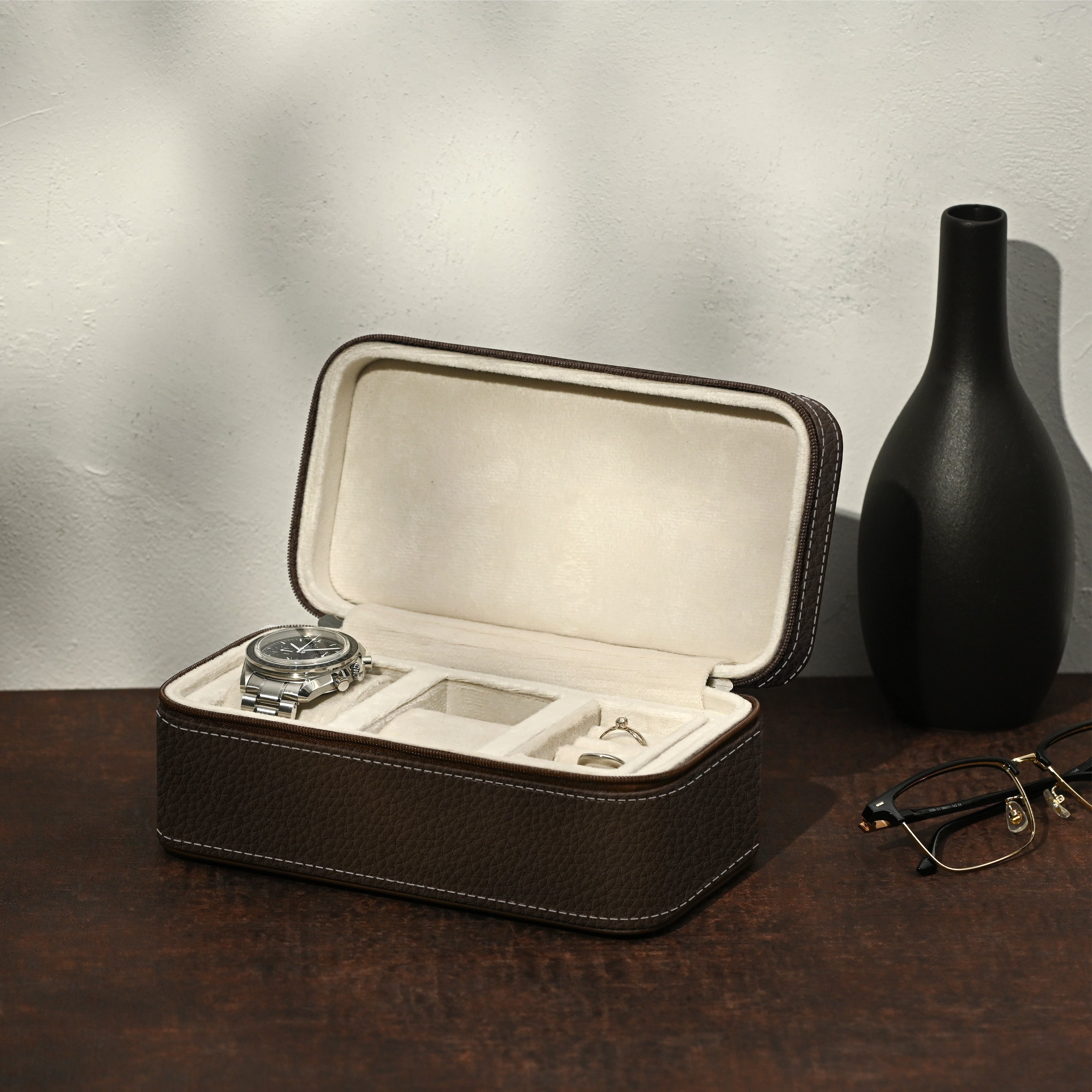 エスプリマ｜LUHW｜ウォッチ＆ジュエリーボックス/3本用 LU8103CHBE