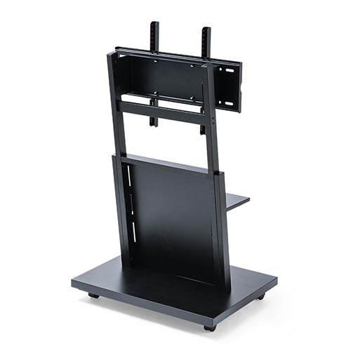テレビスタンド デジタルサイネージ(キャスター・移動式・棚付き・縦