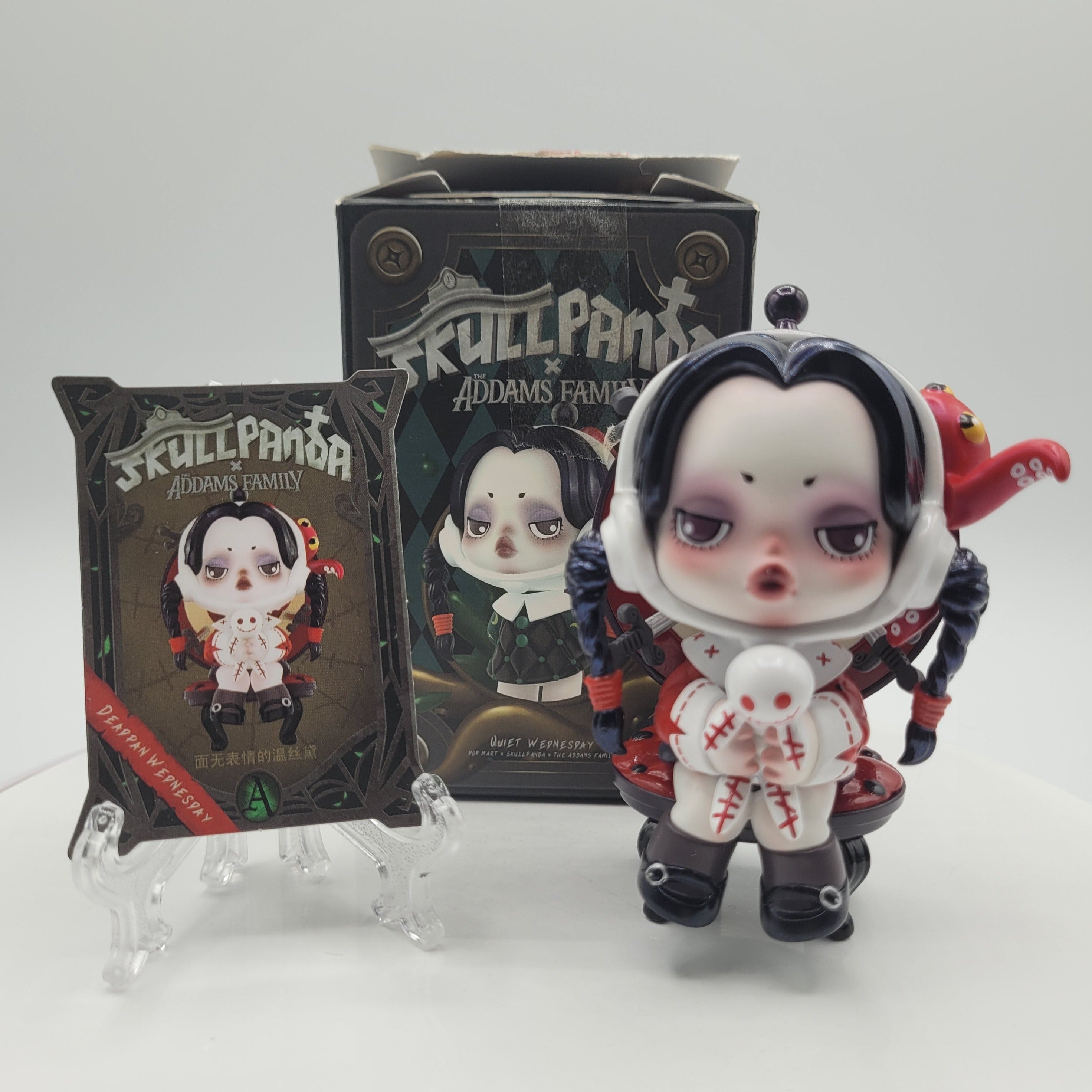POPMART SKULLPANDA Addams Family Series Blind Box (#13 Deadpan