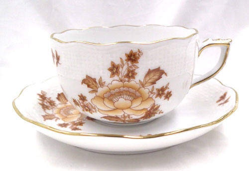 ユーロクラシクス｜ヘレンド 南京ブーケ 清の花かご 森の宝物