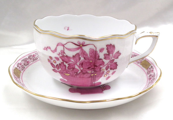 ユーロクラシクス｜ヘレンド 南京ブーケ 清の花かご 森の宝物