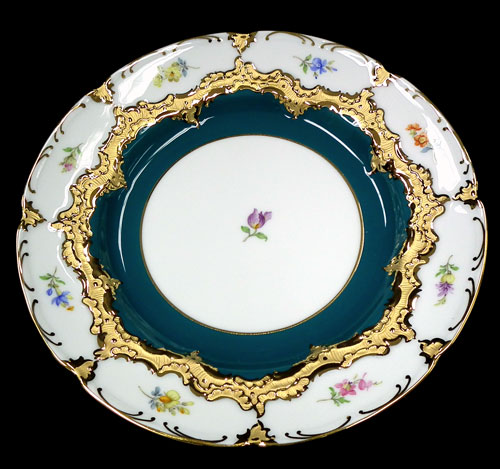 御専用】マイセン Meissen 1880年頃 金彩カマユピンク プレート 御専用