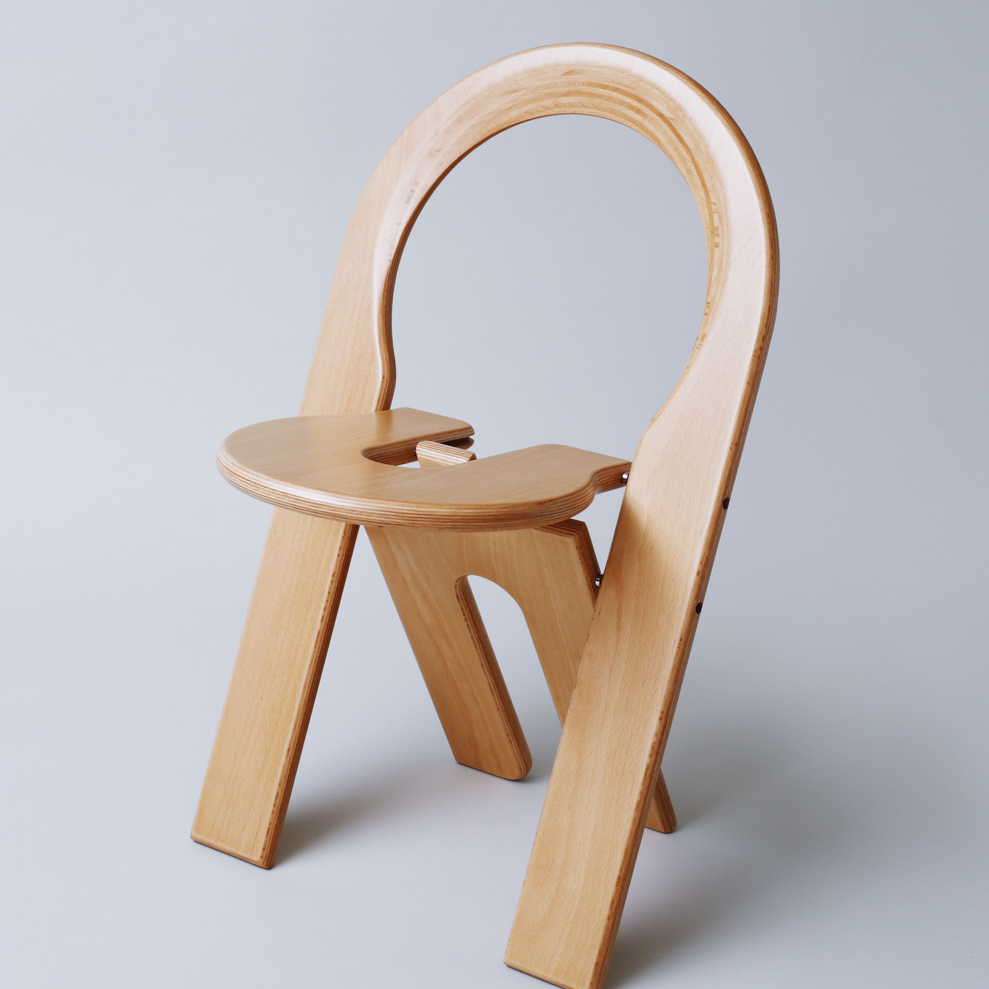 ロジェ・タロン TSスツール フランス製 折り畳み椅子 オーク材