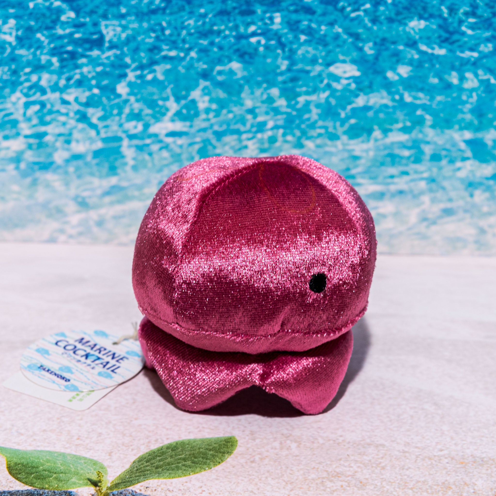 たけのこ TAKENOKO ぬいぐるみ パールクラゲ (押笛入) 紫 80808