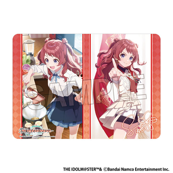 学園アイドルマスター イラストプレイマットNT わたしが一番！ 花海咲