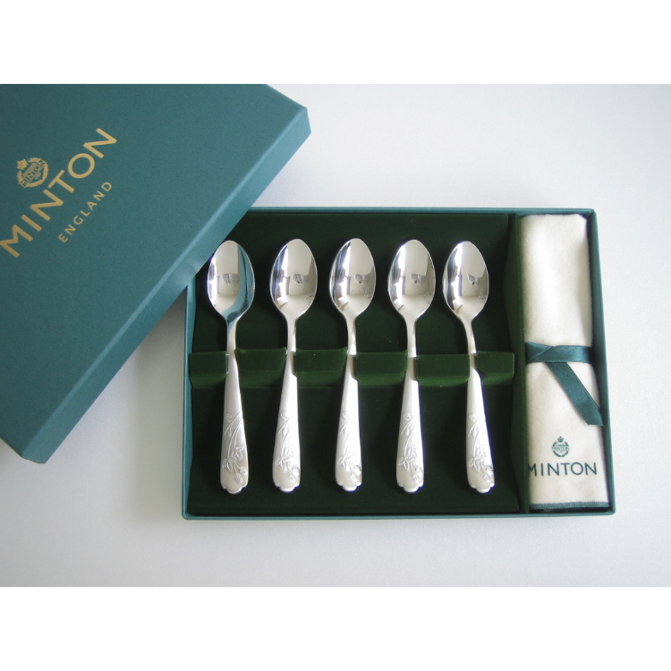 ミントン ヴィクトリアストロベリー ティースプーン 5PCSセット【収納