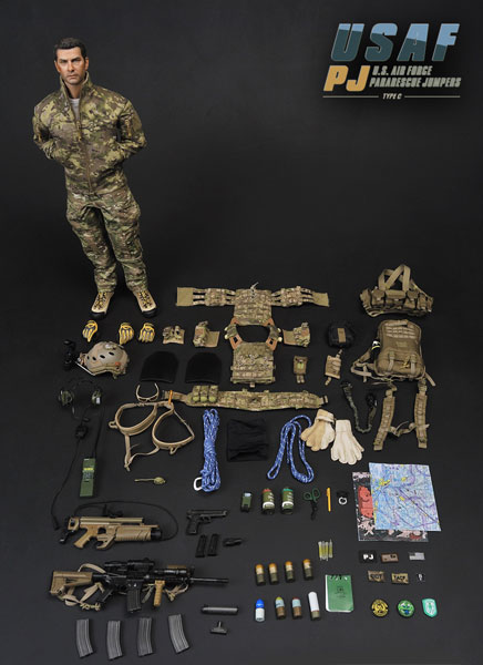 Soldier Story US Air Force Pararescue Jumpers PJ TYPE C 1/6 ss080C