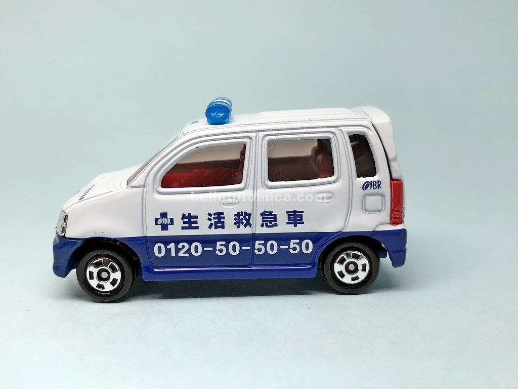 71-7 スズキ ワゴンR 生活救急車トミカ | はるてんのトミカ