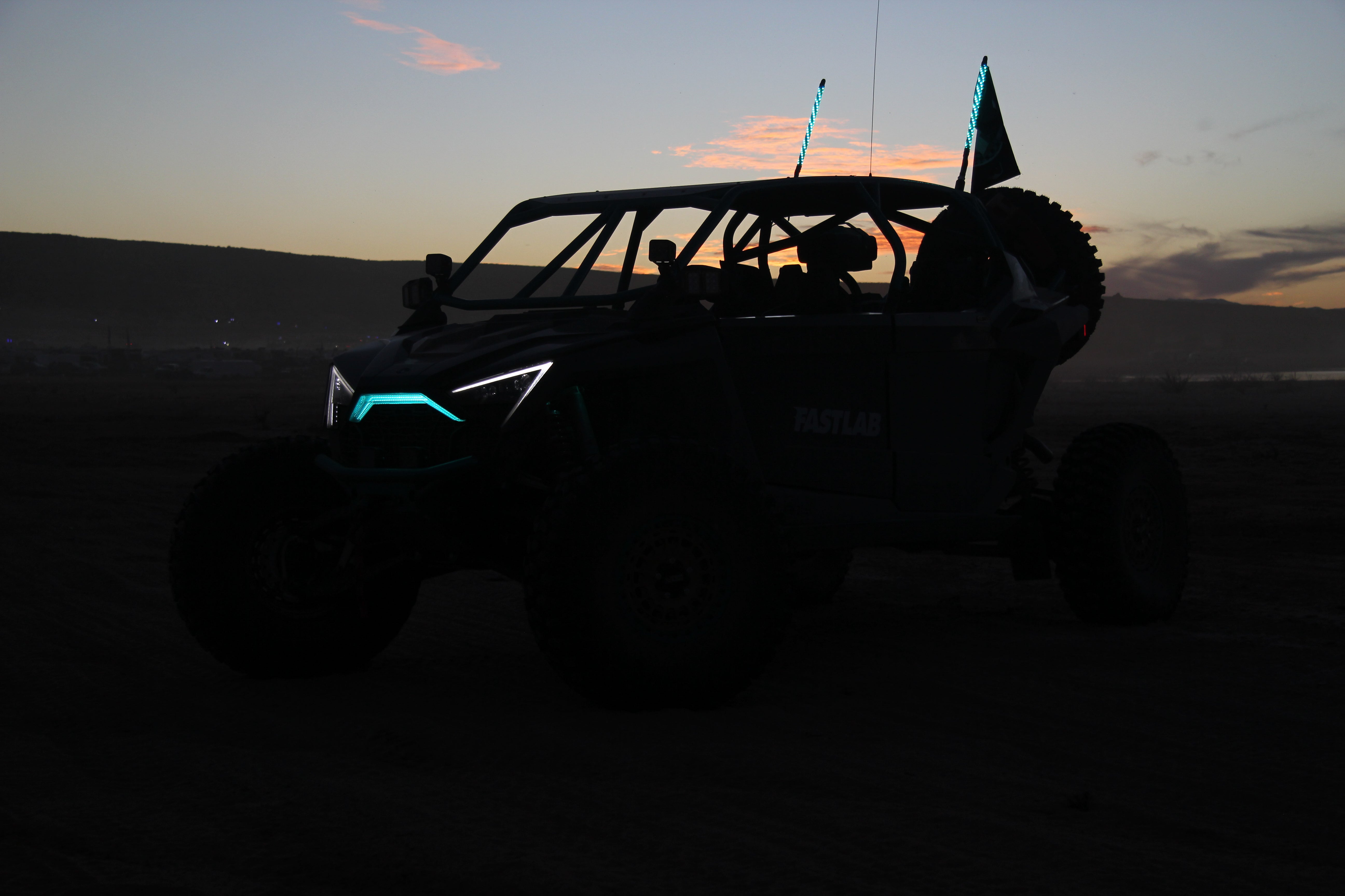 5150 Lit Whips- 187 LED WHIP (PAIR)