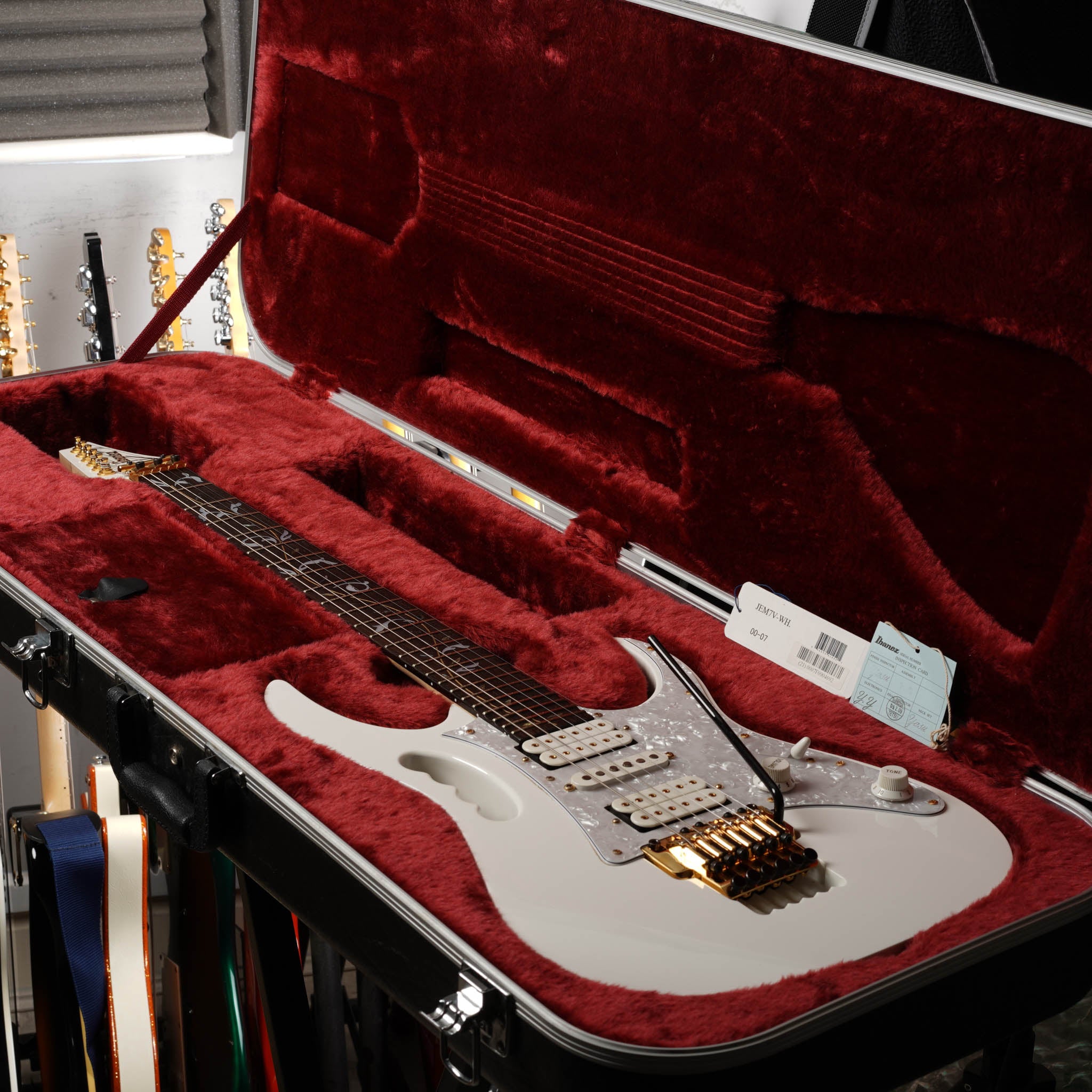 Ibanez JEM7V-WH Steve Vai Signature with Rosewood Fretboard 2009