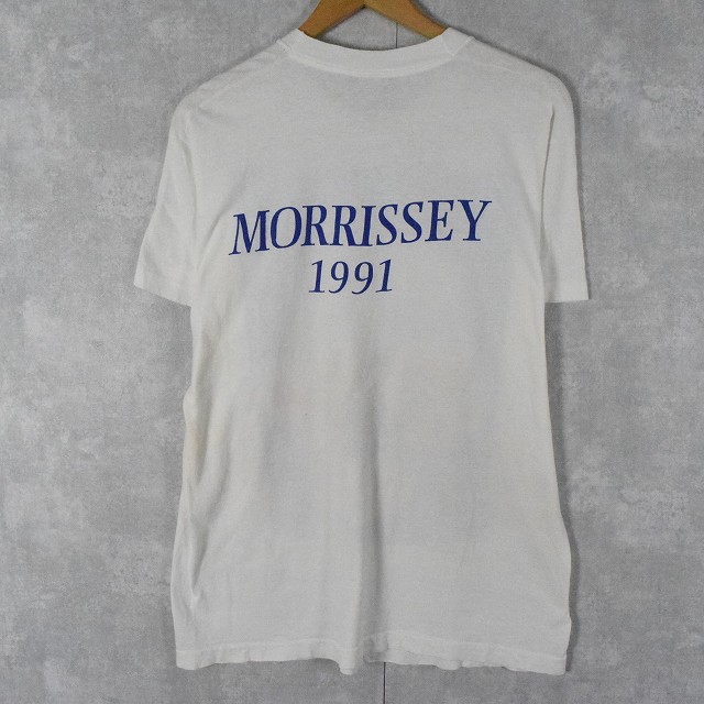 90年代 90s モリッシー アメリカ製 写真 バンT 音楽 ミュージシャン