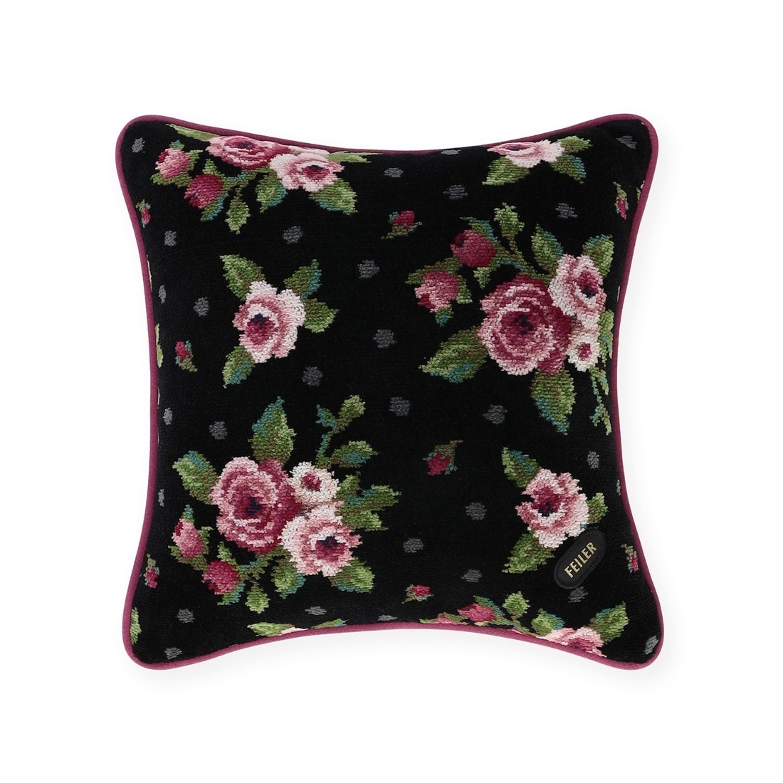 マイジュリエット クッション MJT-257383(ブラック): FEILER