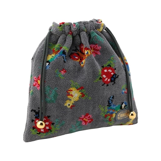 ハイジ 巾着 HE-166021（銀座・WEB限定）(ホワイト): FEILER