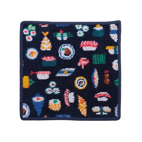 オースシ ハンカチ(ネイビー): LOVERARY BY FEILER（ラブラリー バイ