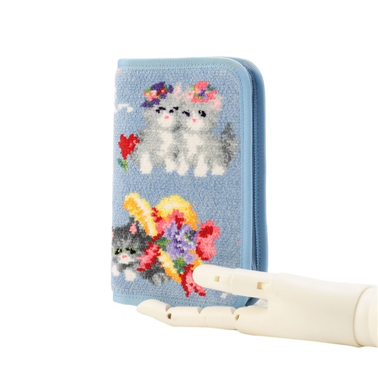 モンプティシャ マルチケース MCH-260376(ライトブルー): FEILER