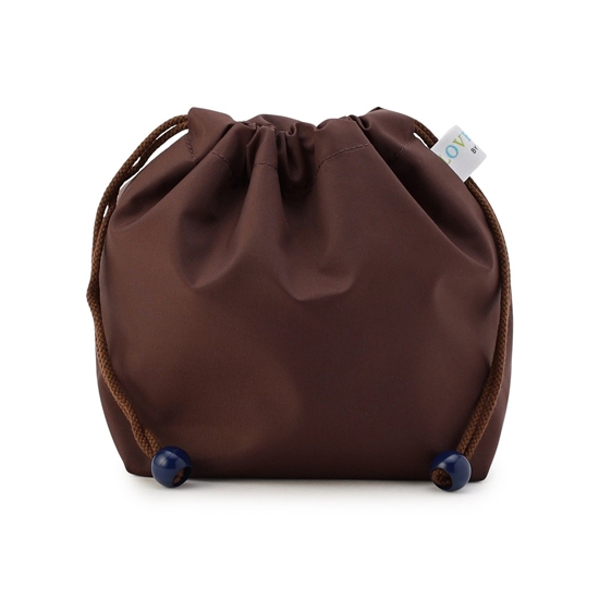 バーガーショップ 巾着付きバッグ L/BUR-257131(ネイビー): LOVERARY