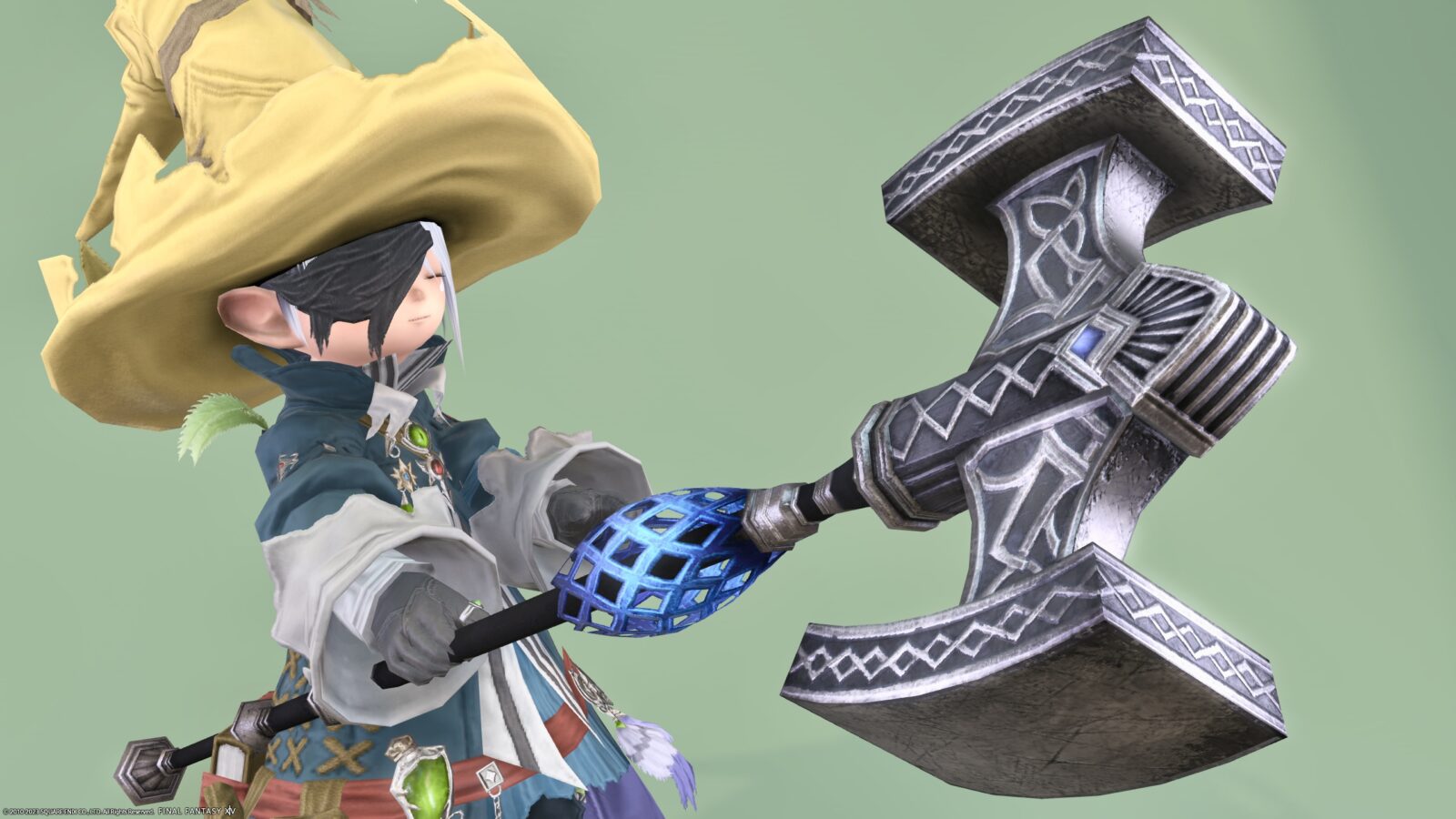 ガイアのハンマー型の黒魔道士武器『エクリプティク・イポスセスフィラ