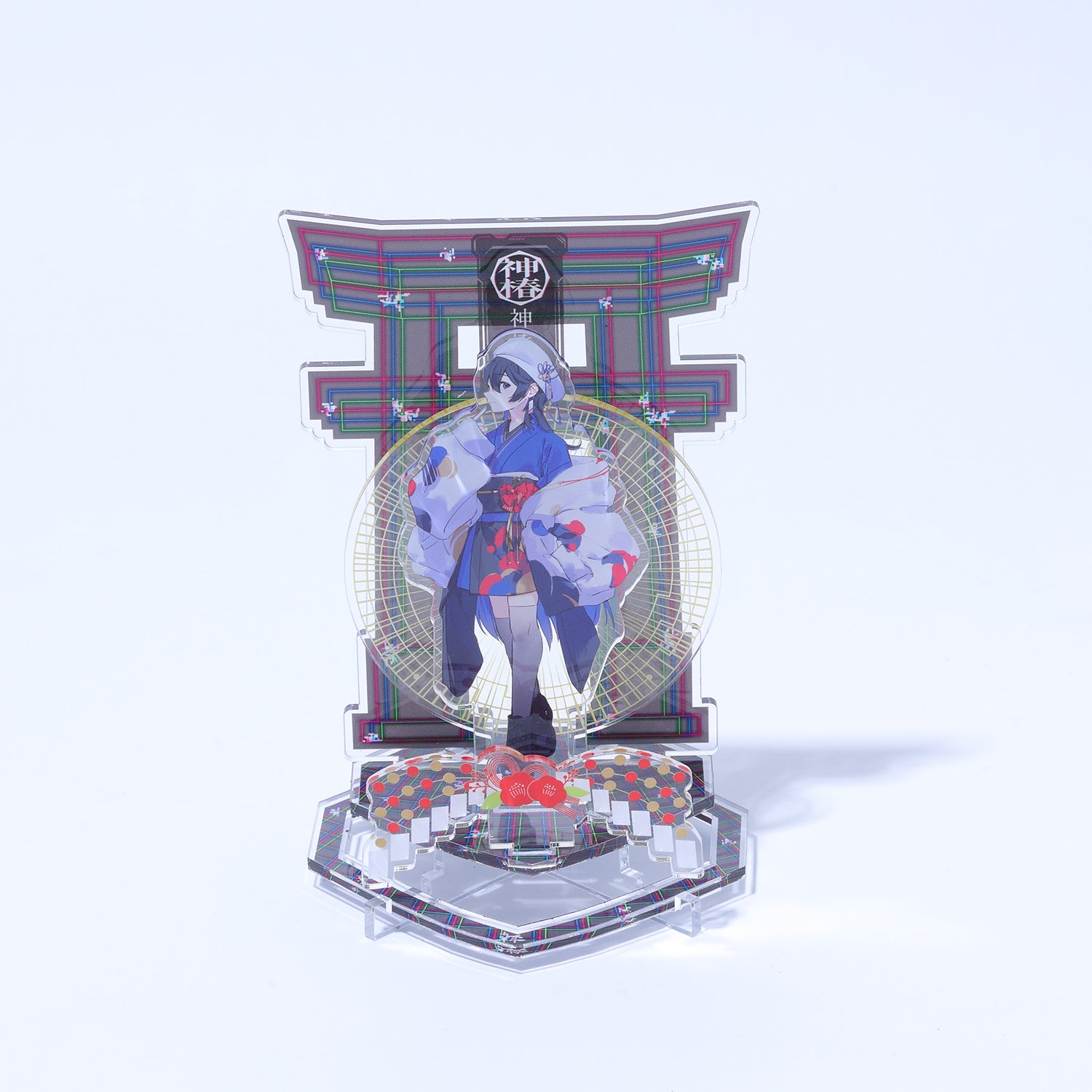 V.W.P】振袖立体アクリルスタンド 幸祜／コミックマーケット103出展