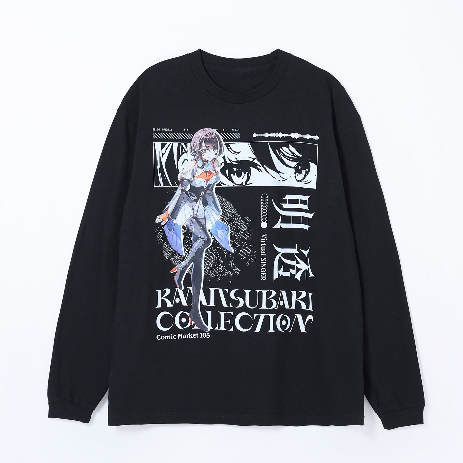 明透】ロングスリーブTシャツ 明透／コミックマーケット105出展記念