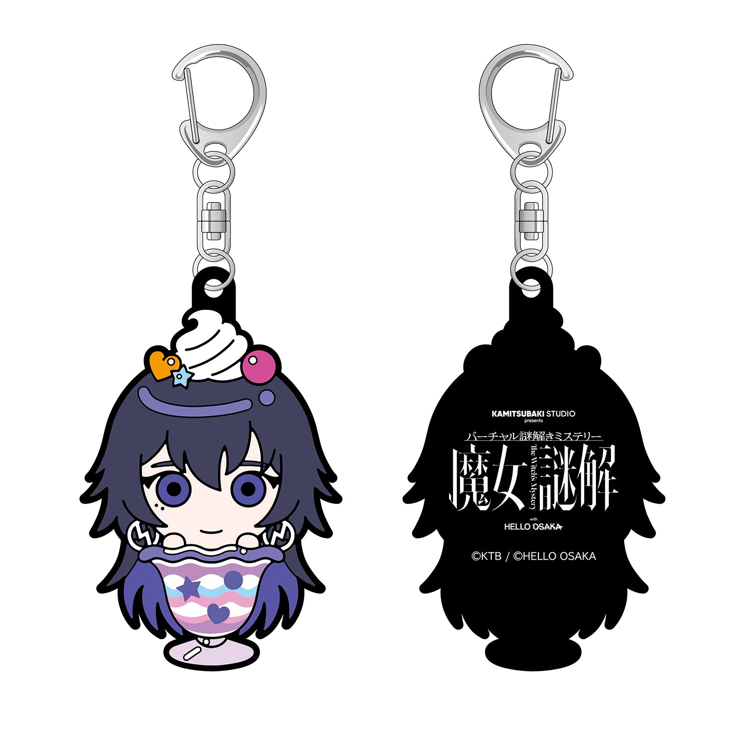 KAMITSUBAKI STUDIO×HELLO OSAKA】キーホルダー2個セット 輪廻 此処