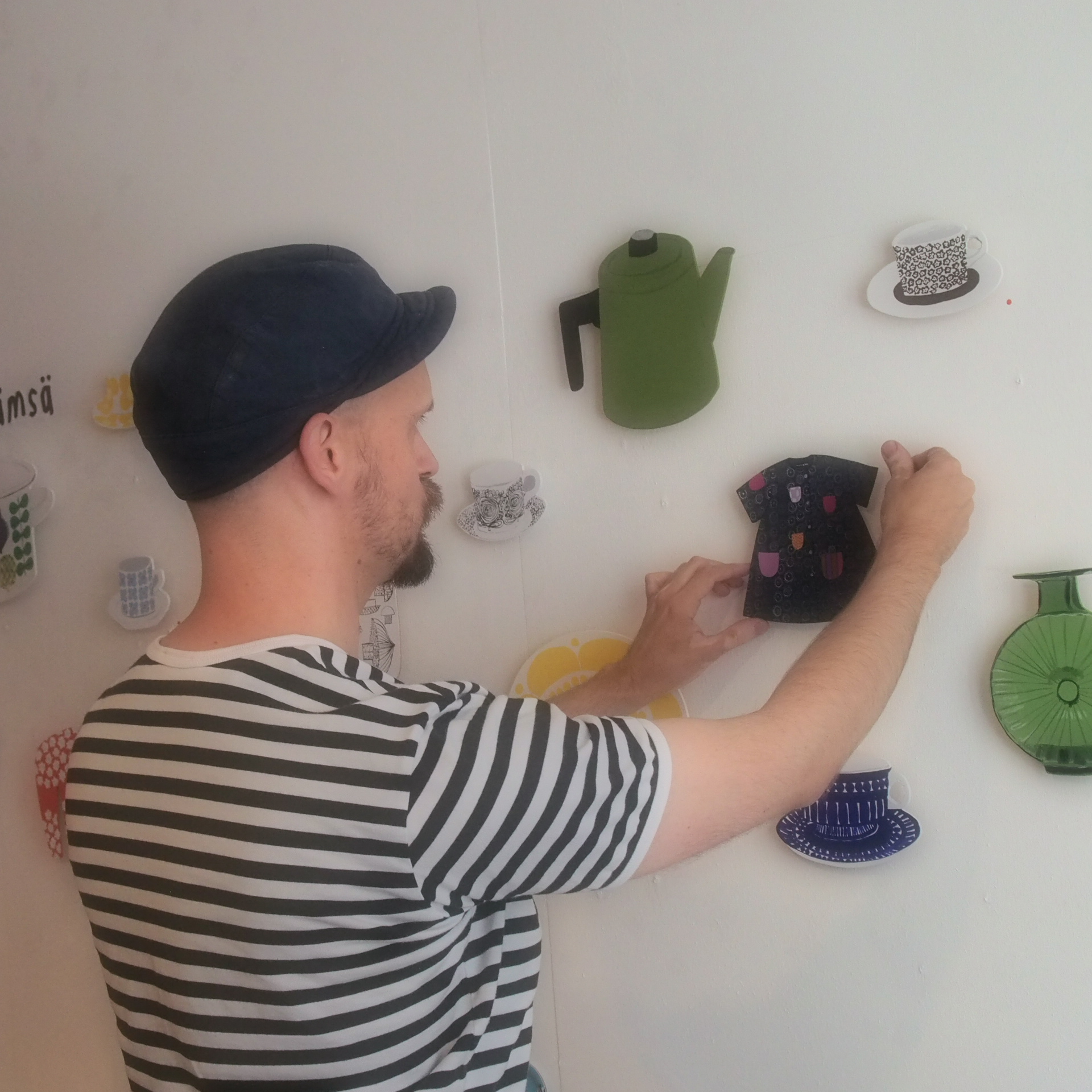 北欧フィーカ｜マッティ・ピックヤムサ展2016｜Wooden paintings