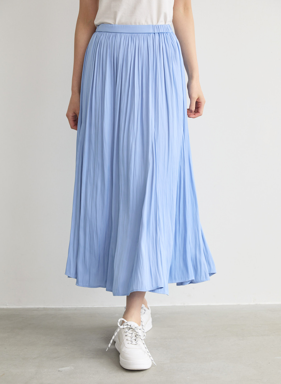 割繊ギャザースカート /セットアップ可｜LOUNIE（ルーニィ）公式サイト