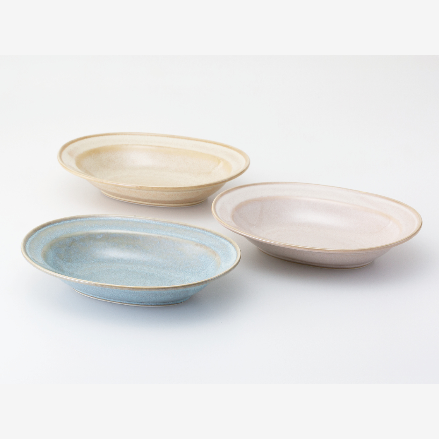 Price Gift｜彩々 タマリム楕円鉢トリオ｜西海陶器 | SAIKAI B-SHOP