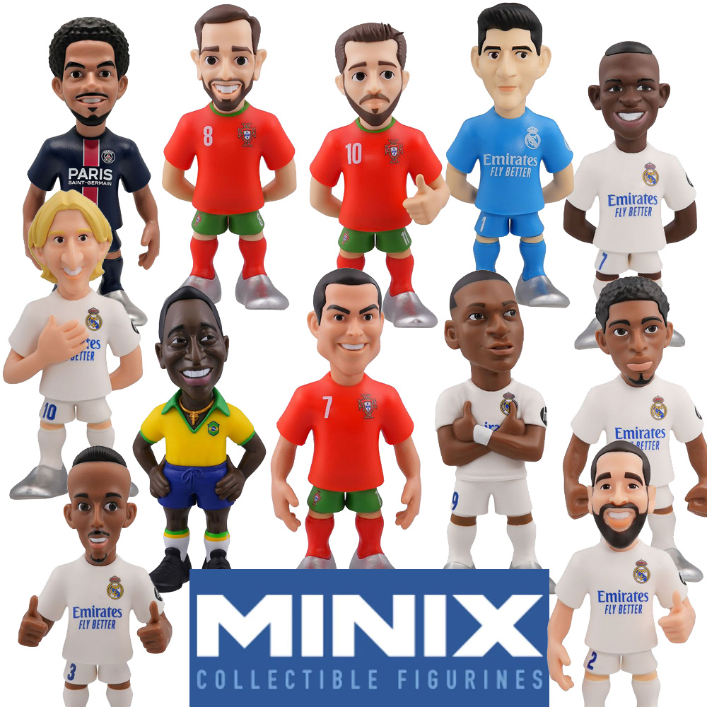 MINIX フィギュア Football Stars にレアル・マドリード他 NEWモデル新