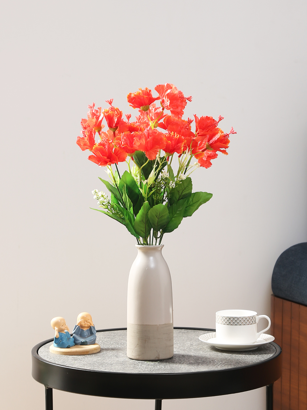 Fourwalls Beautiful Hibicus Flower Bunch (48 cm Tall, 20 Heads