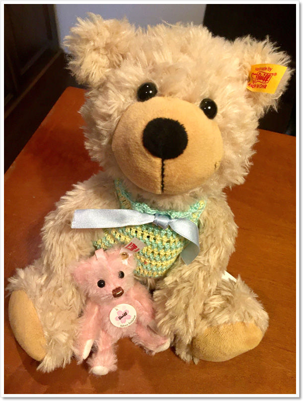 シュタイフ 100周年記念 テディベア 25cm EAN038884