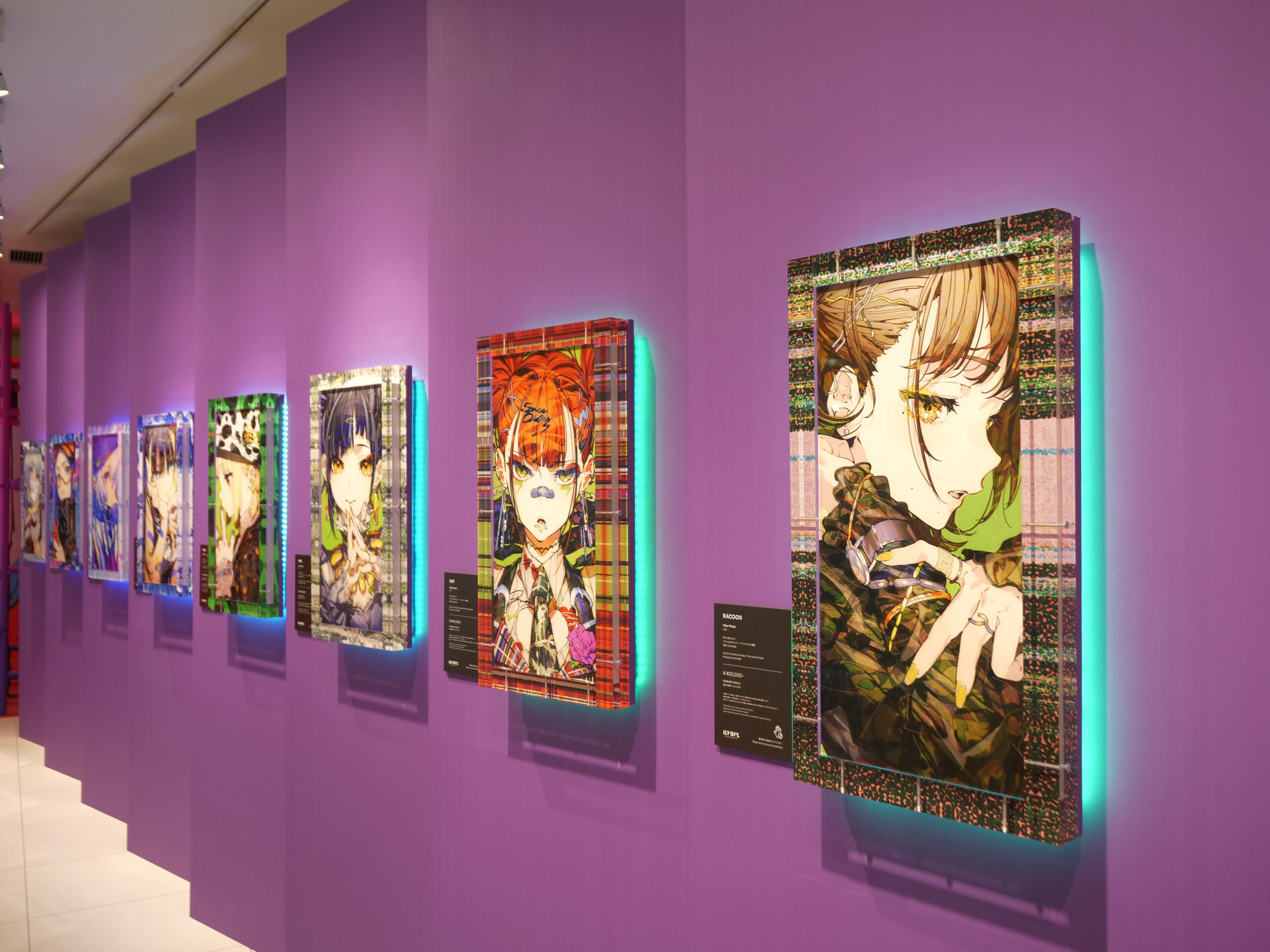 Mika Pikazo個展｜「ILY GIRL」 | FLATLABO（フラットラボ）プロ品質の