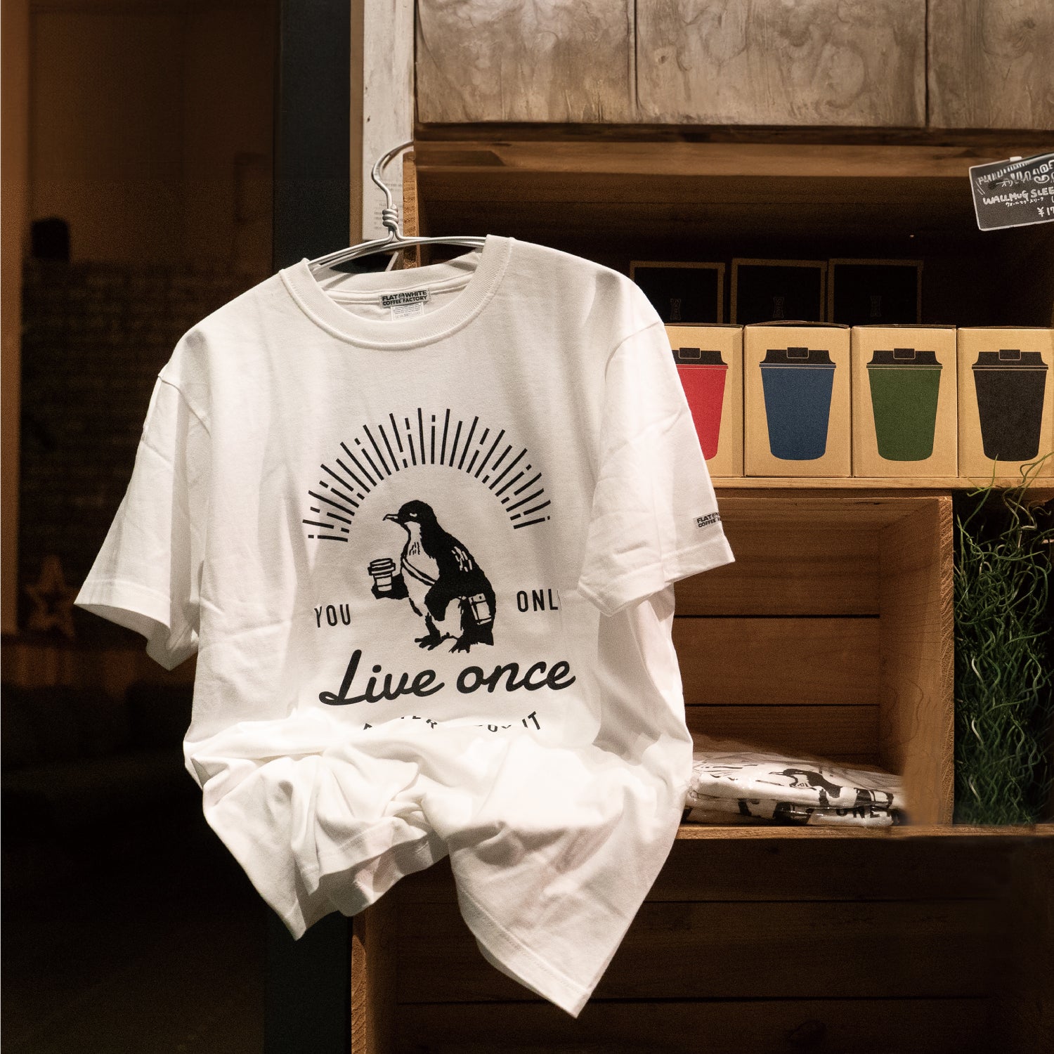 コーヒー豆おすすめ通販『オリジナルTシャツ2023』｜FLATWHITE COFFEE