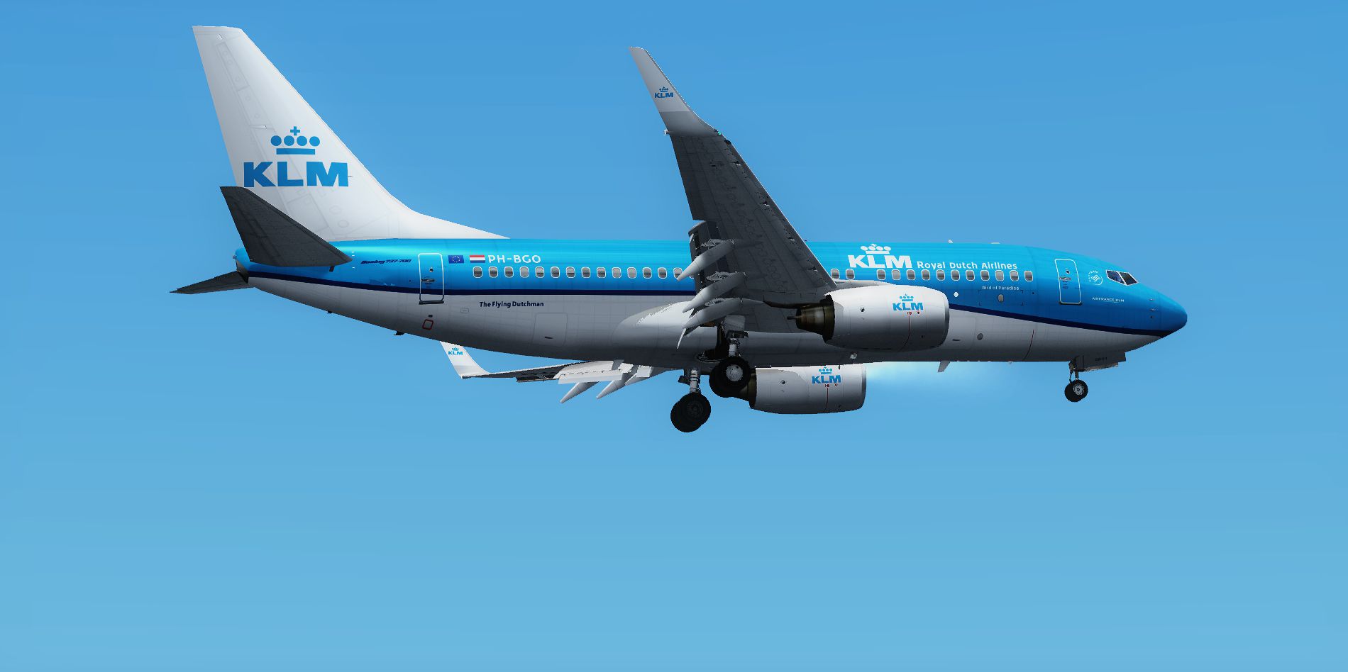 KLM Royal Dutch Airlines Boeing 737-700 PH-BGO for FSX