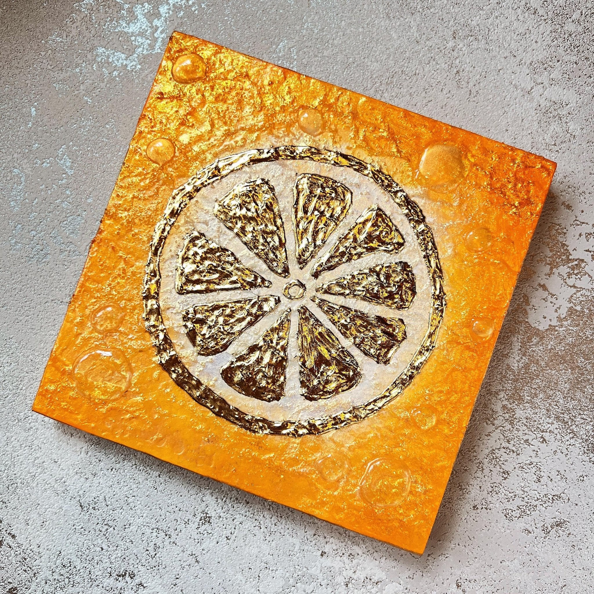 絵画の通販、購入ならFROM ARTIST/作品名：純粋なオレンジ/作家名