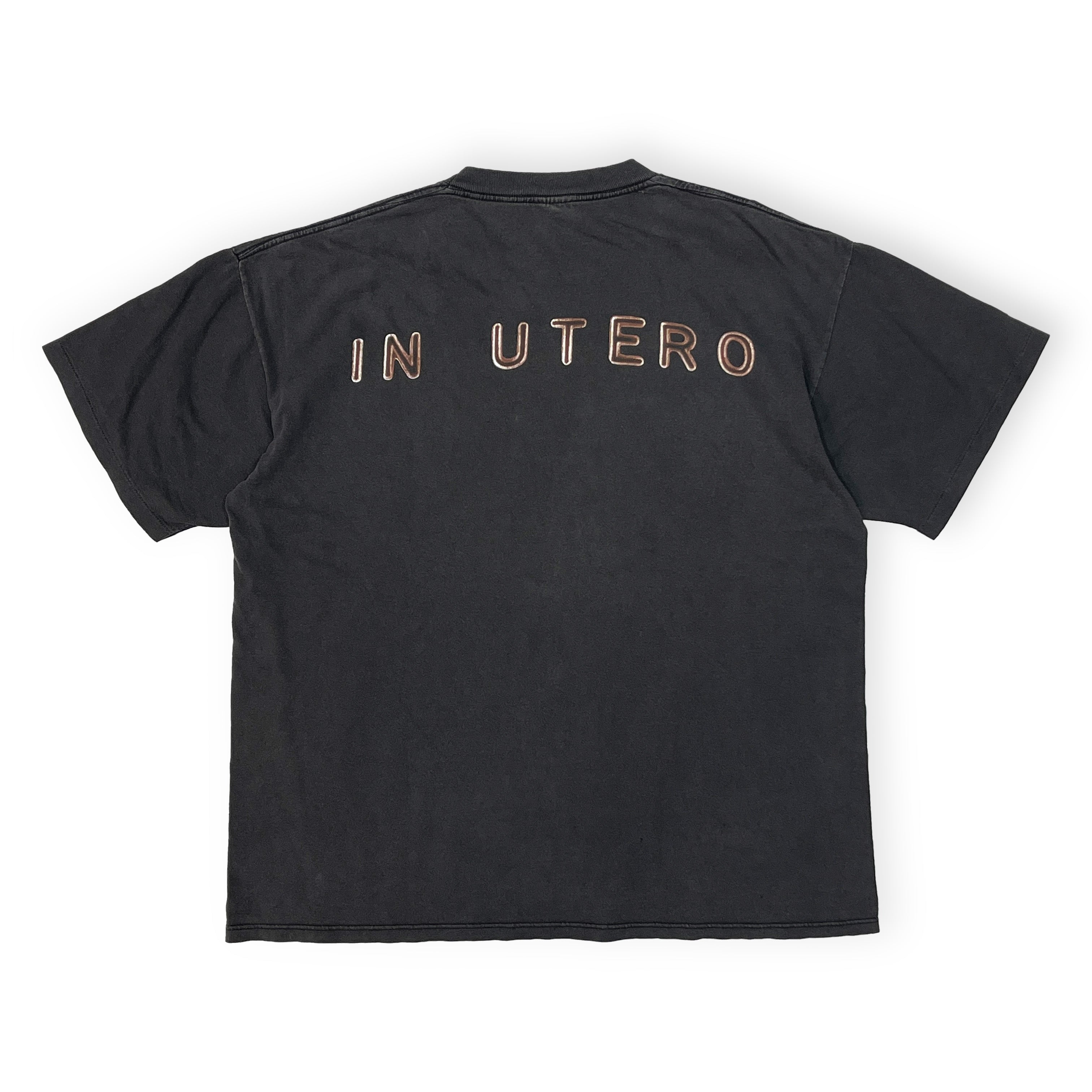 90's BROCKUM Nirvana T In Utero ブラック Size (XL) スペシャル – frgeek