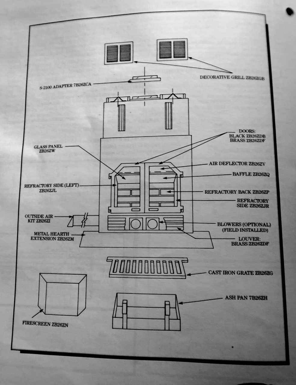 Security Bis 1, 1.2 Top Baffle Brick | Friendly Fires