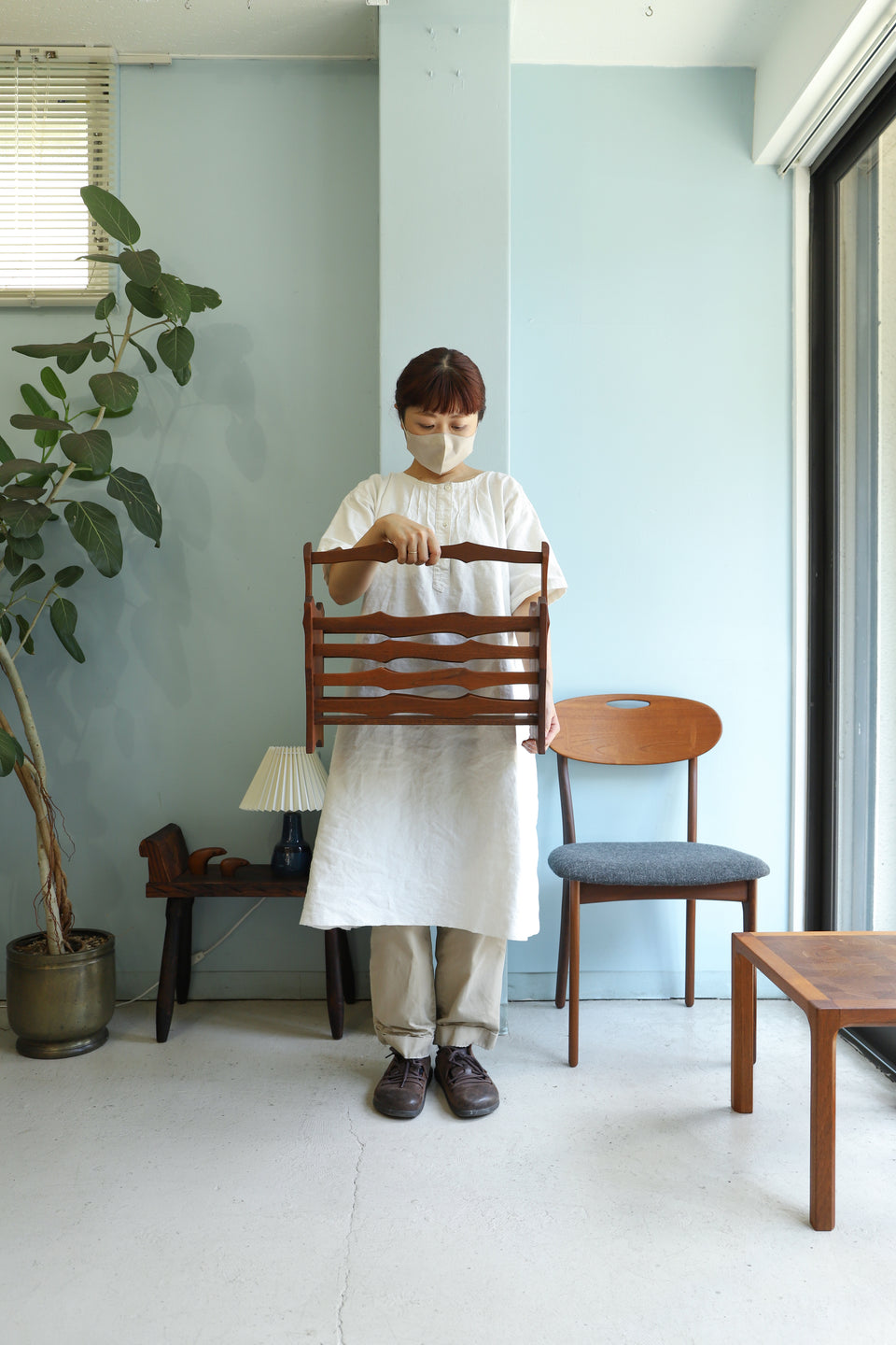 オールドマルニ マガジンラック ジャパンヴィンテージ/Japanese