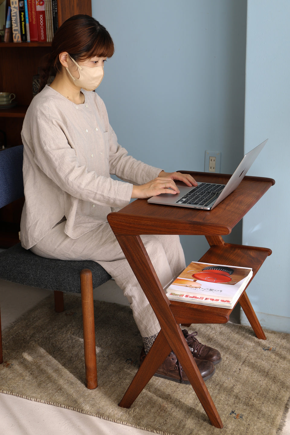 イギリスヴィンテージ サイドテーブル ミッドセンチュリーモダン/UK