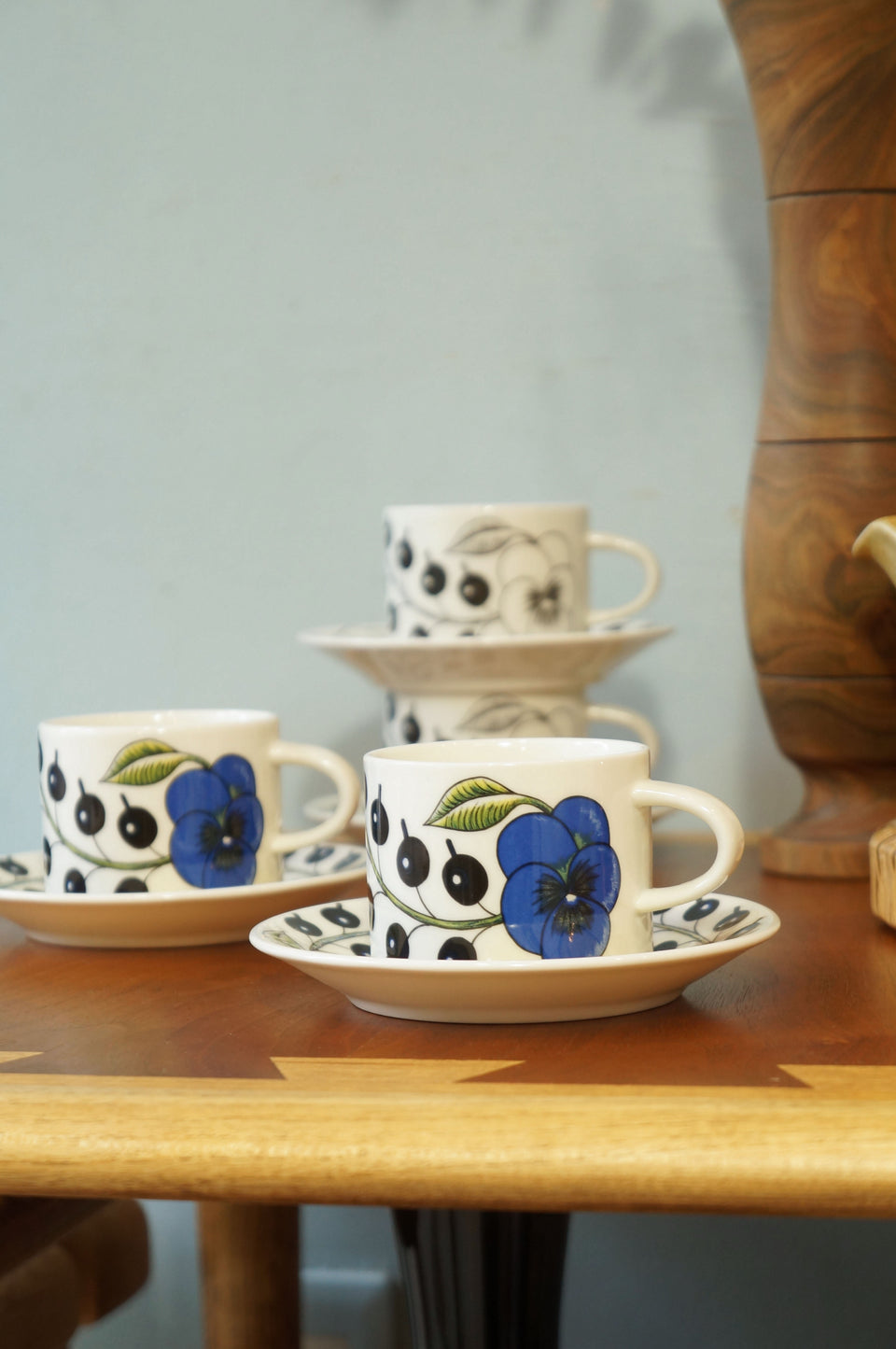 アラビア パラティッシ コーヒーカップ&ソーサー 旧ロゴ/ARABIA