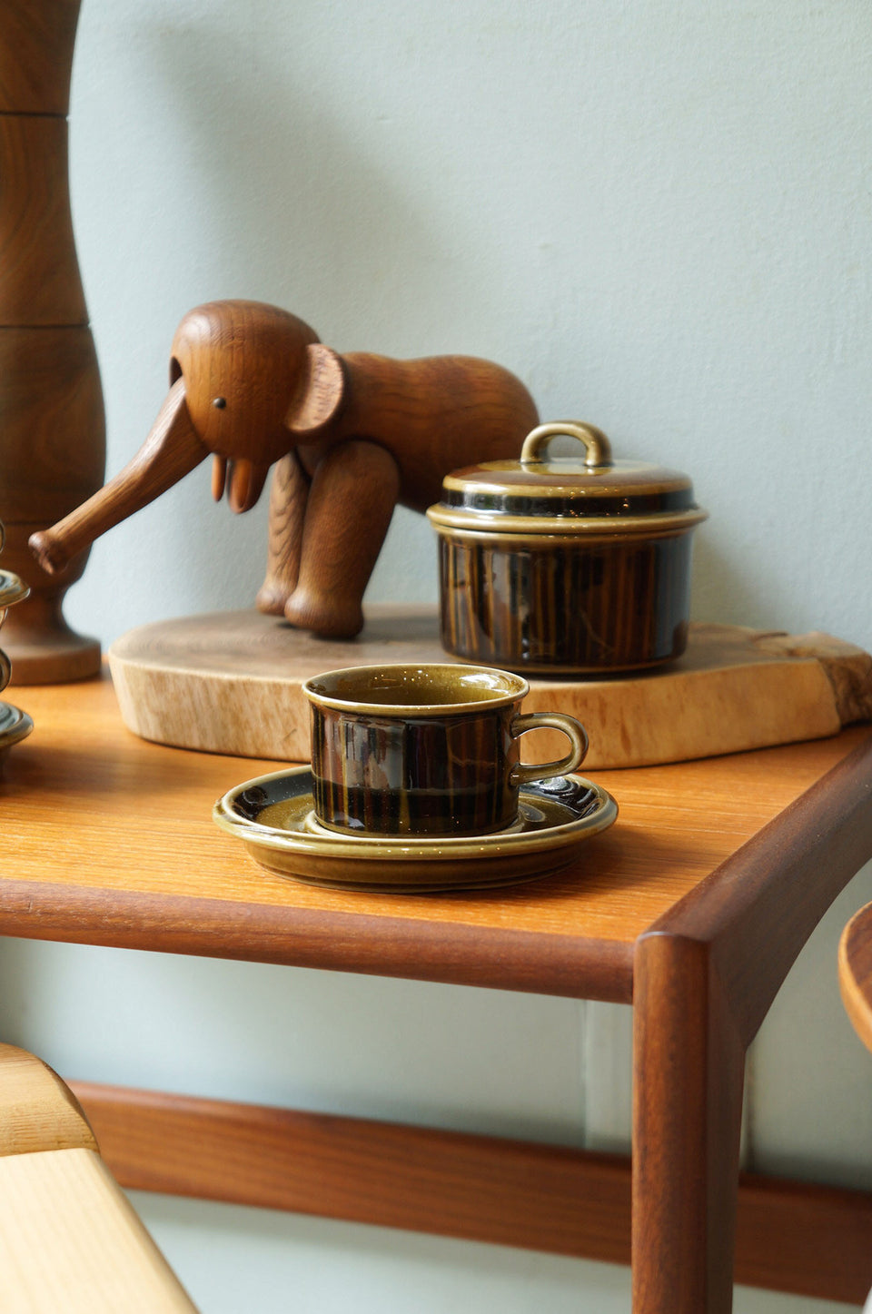 ARABIA Kosmos Demitasse Cup and Saucer/アラビア コスモス デミタス