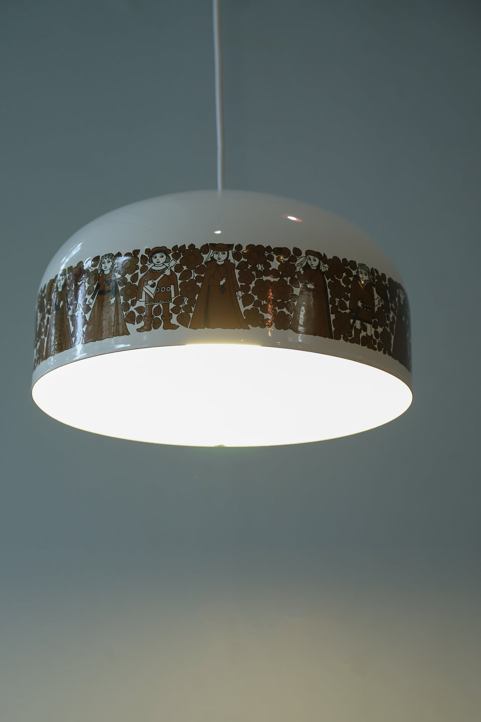 フィネル ペンダントライト ホーロー 照明 北欧ヴィンテージ/Vintage