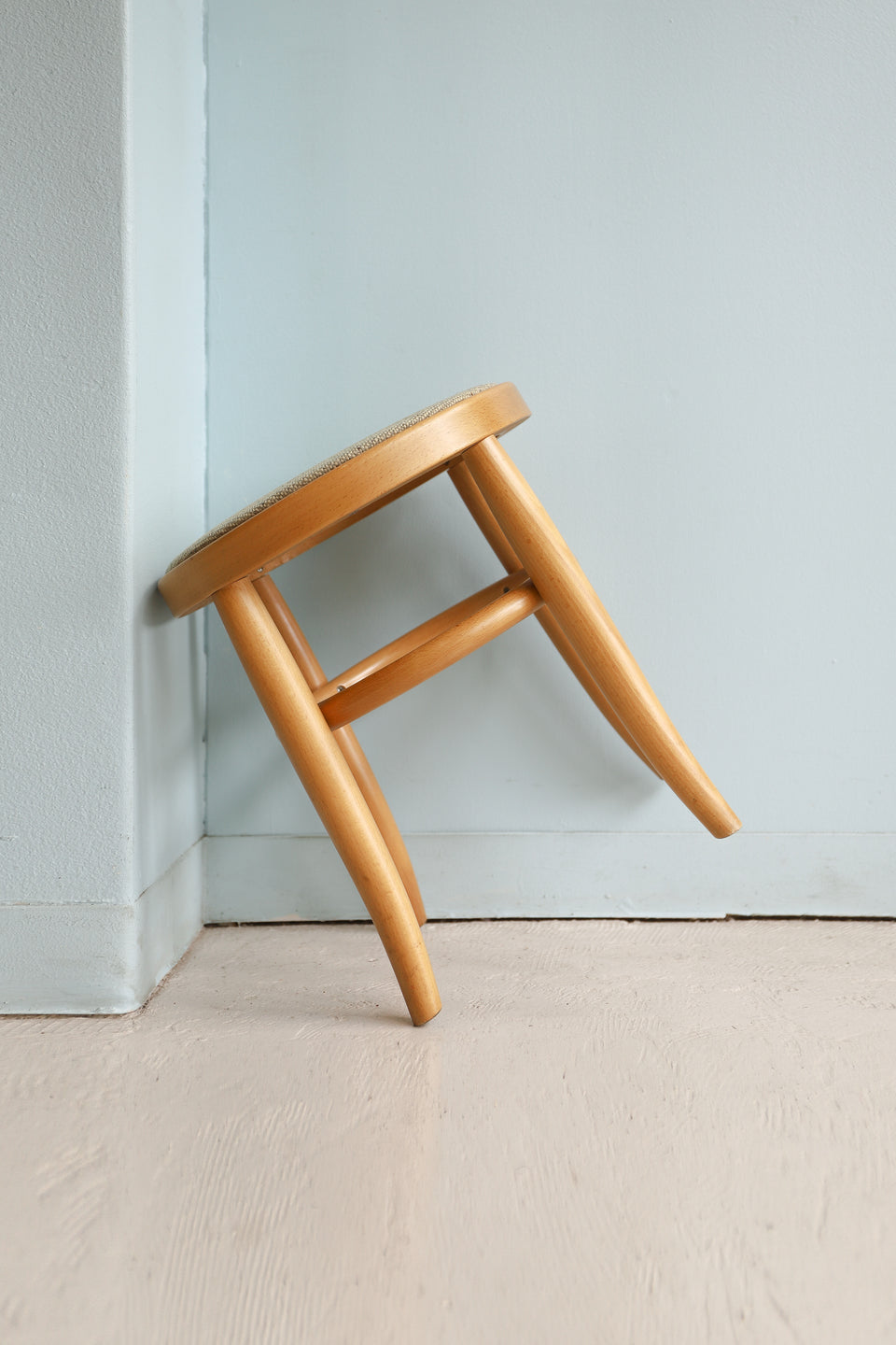 秋田木工 スツール 曲木 ブナ材 ナチュラル 椅子/Akita Mokko Bentwood