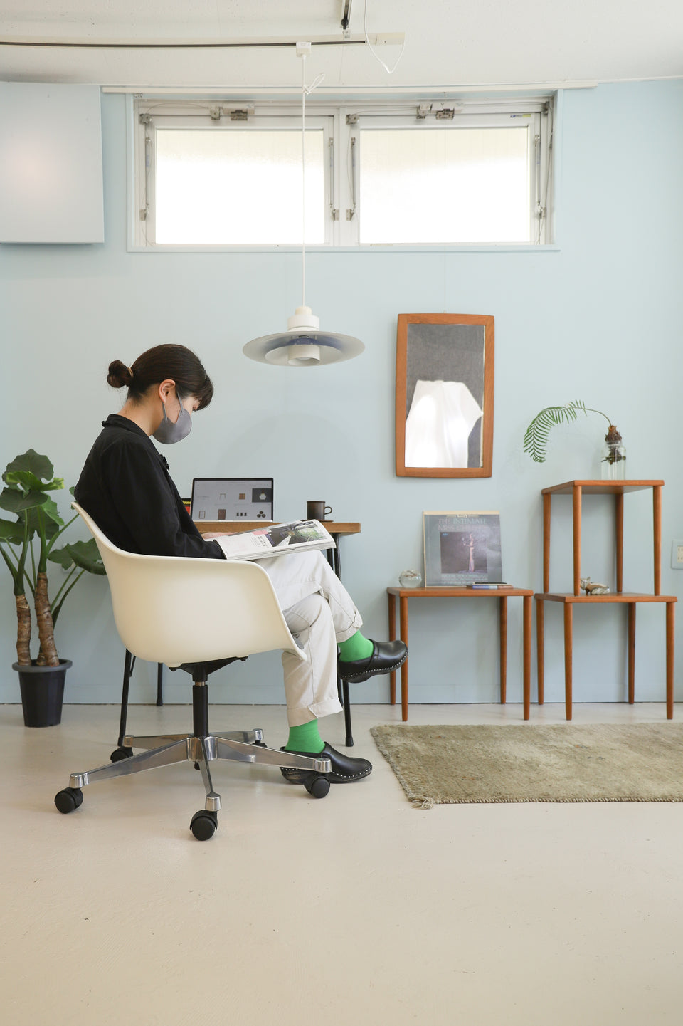 ハーマンミラー ヴィトラ アームシェルチェア キャスターベース/Herman