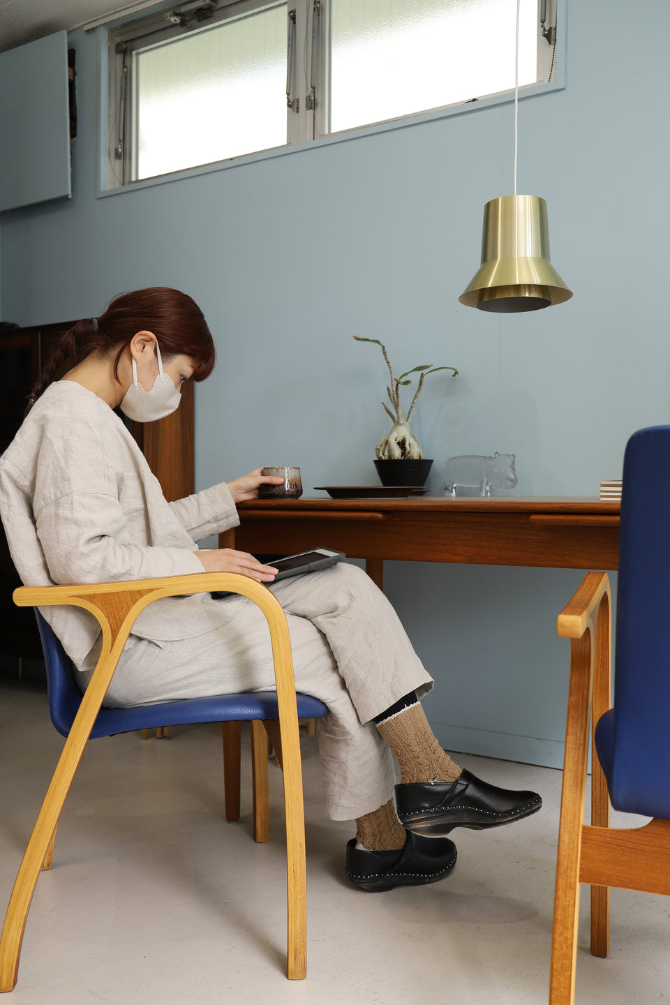 天童木工 アントラー アームチェア チーク材 プライウッド