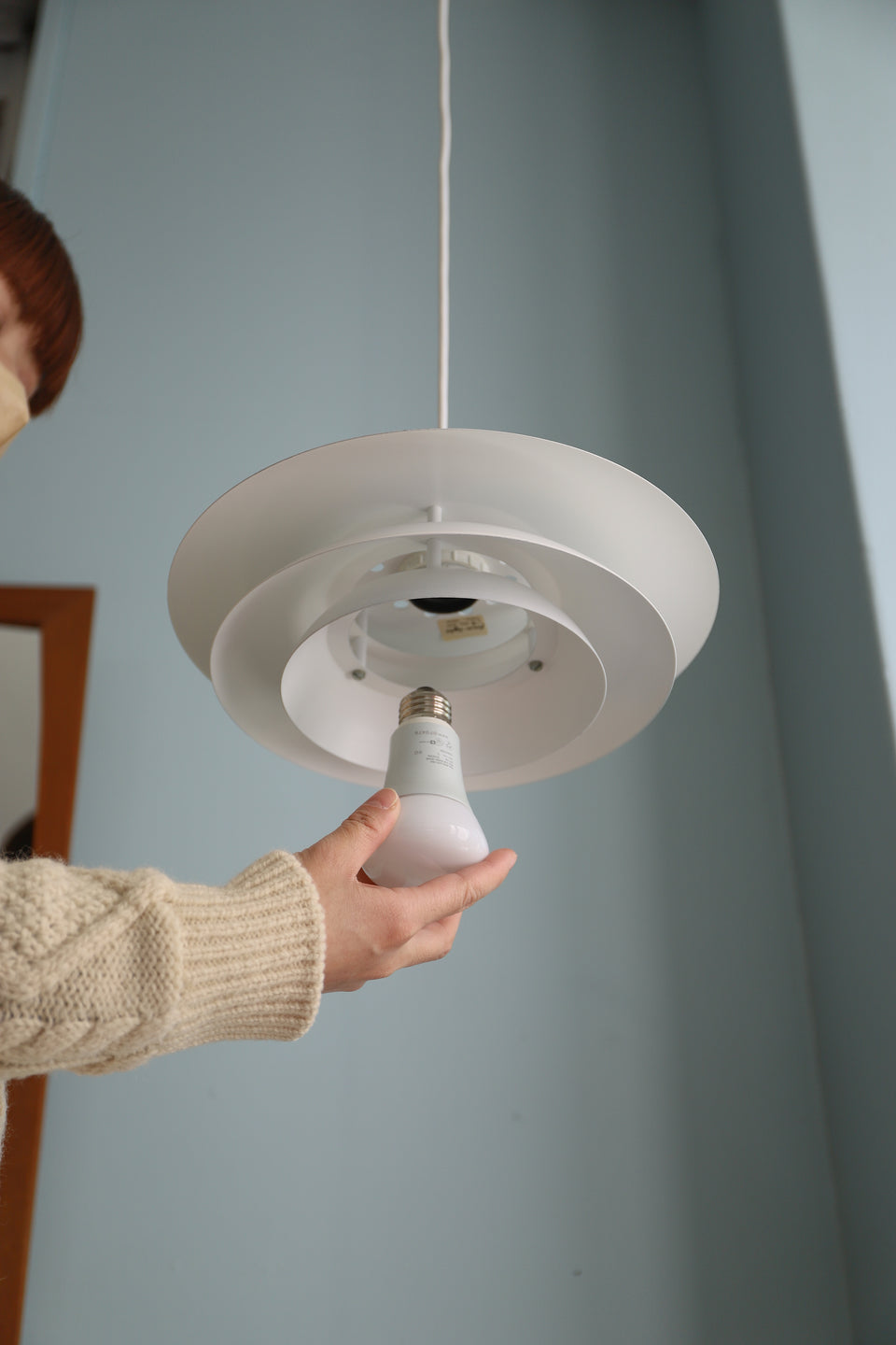 デンマークヴィンテージ ペンダントライト フォームライト 照明 北欧