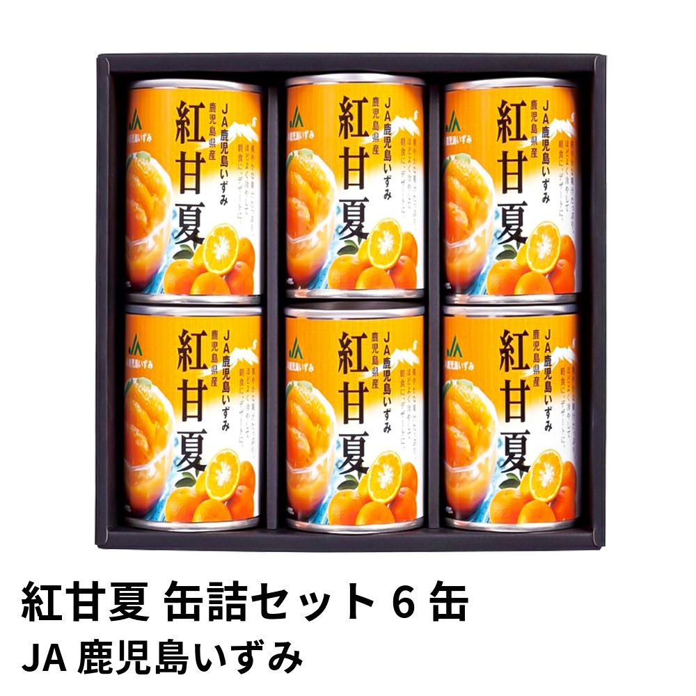 紅甘夏 缶詰セット 295グラム×6缶の通販・お取り寄せ | JA鹿児島