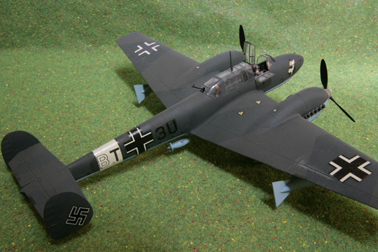 ドイツ空軍 メッサーシュミット Bf 110D-3