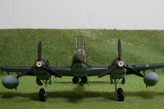 ドイツ空軍 メッサーシュミット Bf 110D-3