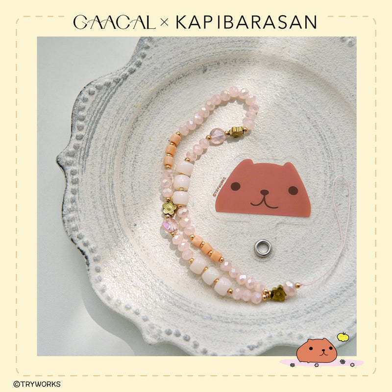 New】 GAACAL×カピバラさん ビーズストラップホルダー付き – gaacal