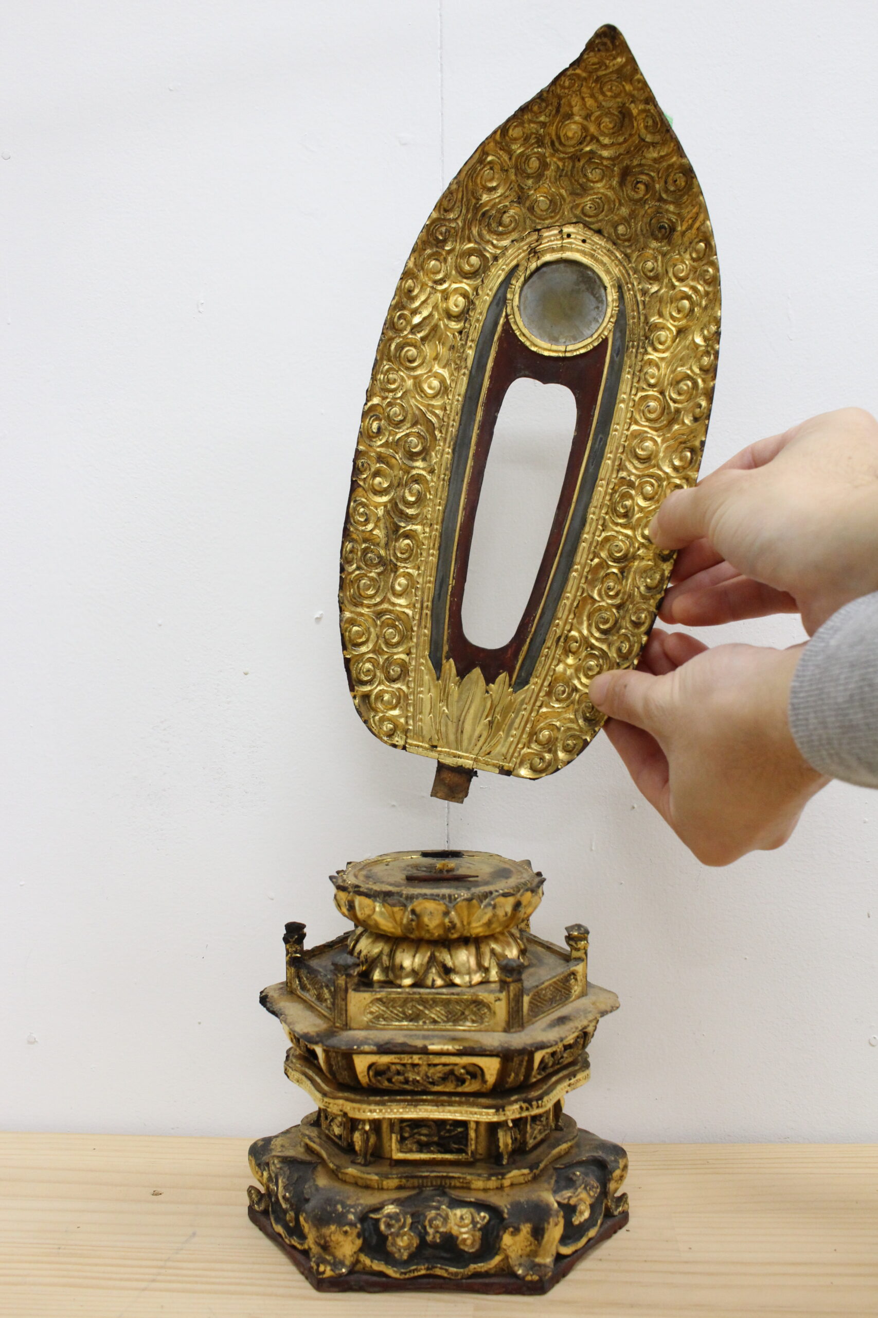 日蓮宗四菩薩像の修復が完了しました。 | 京都の仏師 宮本我休（GAKYU